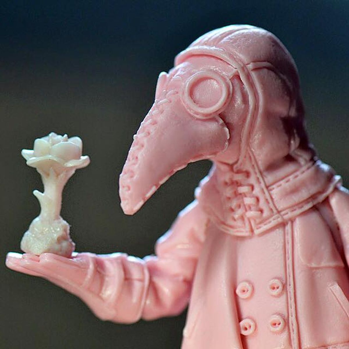 The Plague Oracle pastel pink