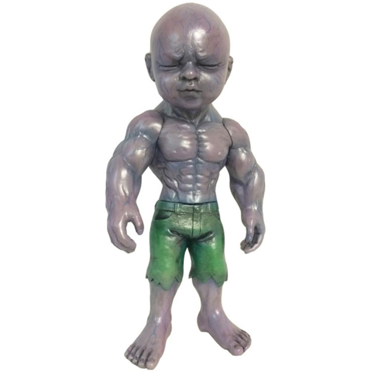 Ron English's Temper Tot "Albino Purple" custom by Kenth Toy Works