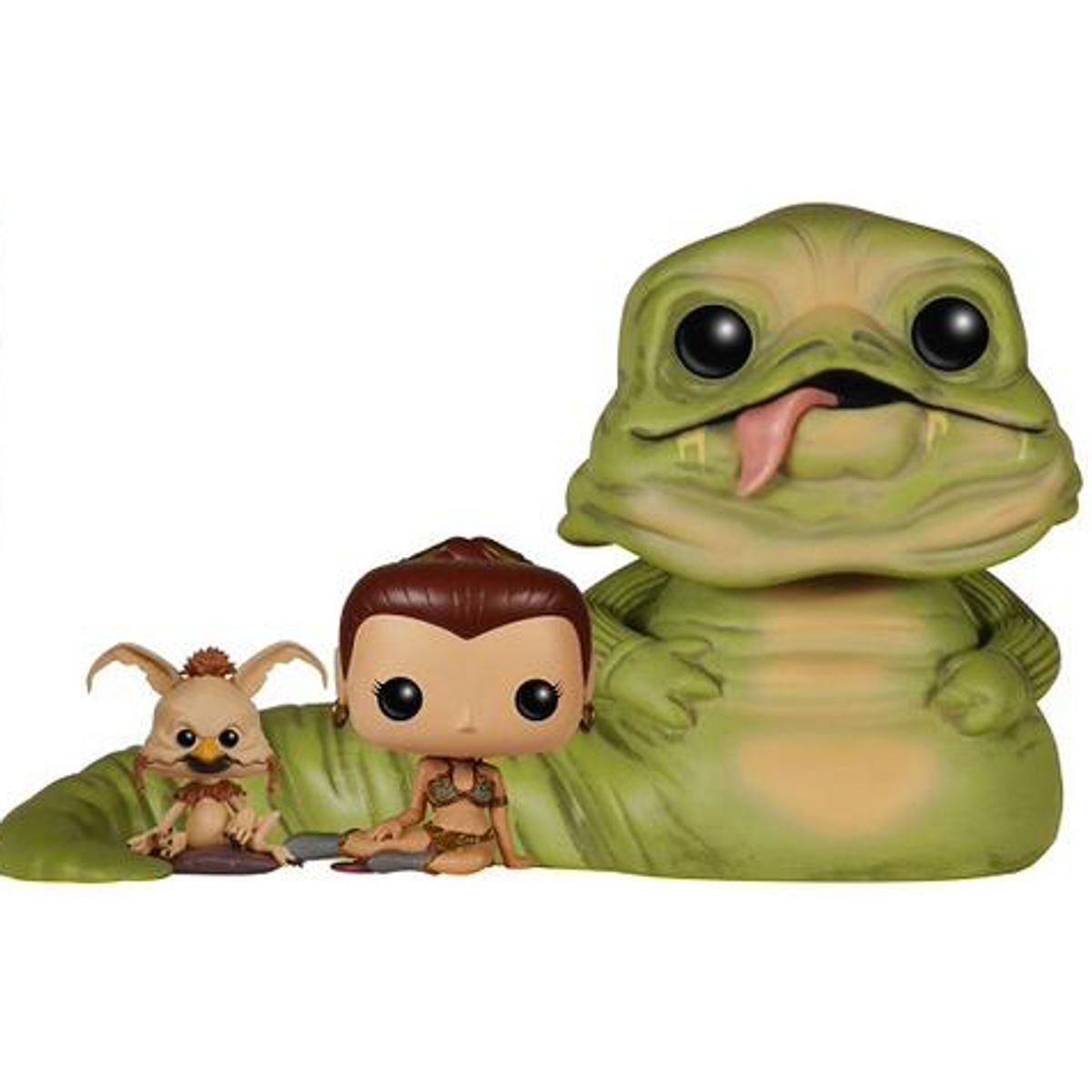 Jabba The Hutt, Slave Leia & Salacious B. Crumb : Star Wars (Set)