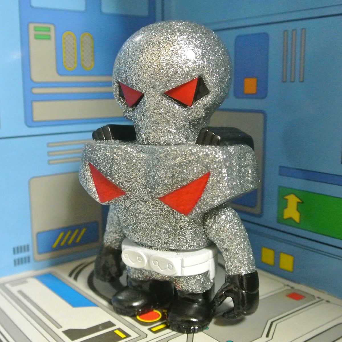 Nibbler Glitter Ranger: Silver