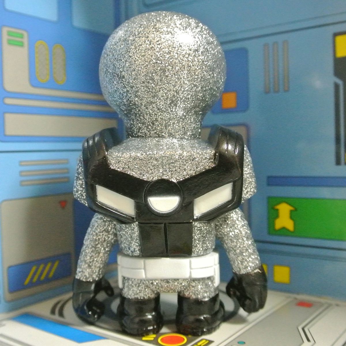 Nibbler Glitter Ranger: Silver