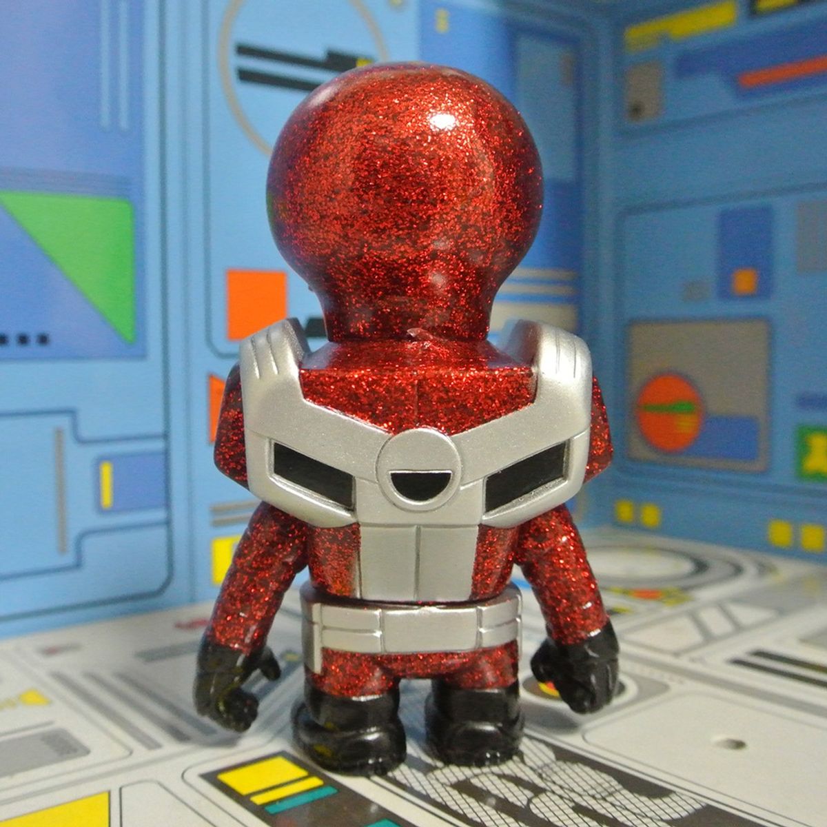 Nibbler Glitter Ranger: Red