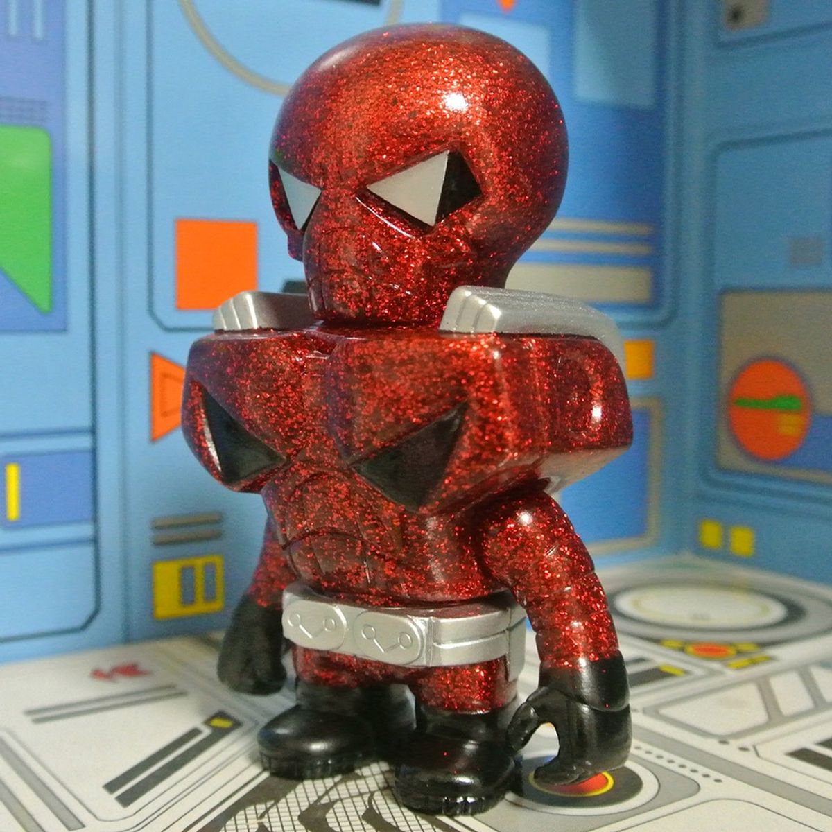 Nibbler Glitter Ranger: Red