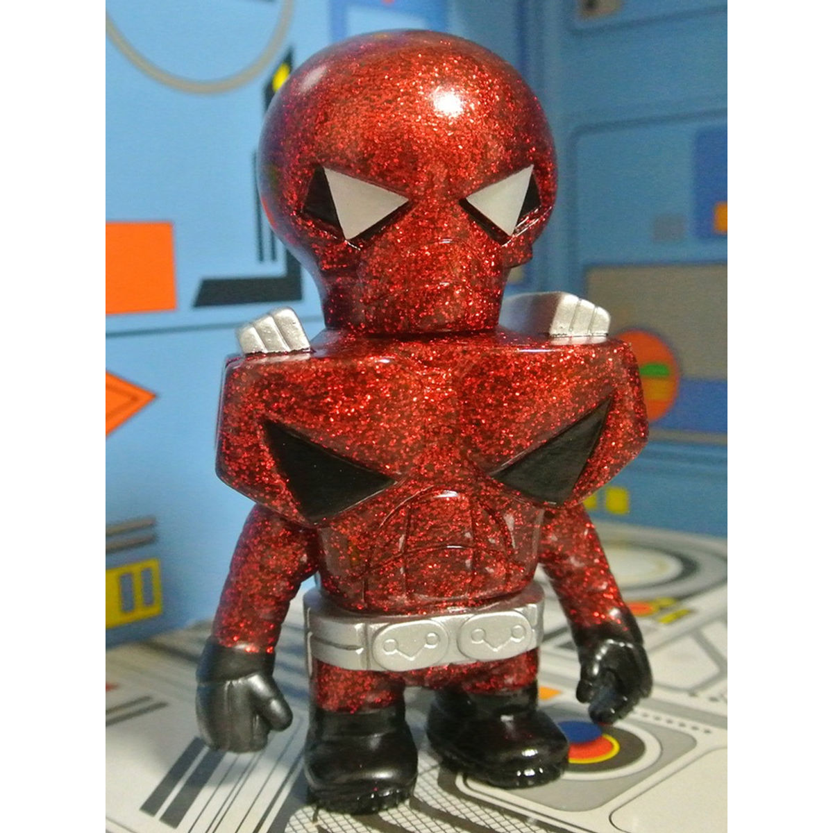 Nibbler Glitter Ranger: Red