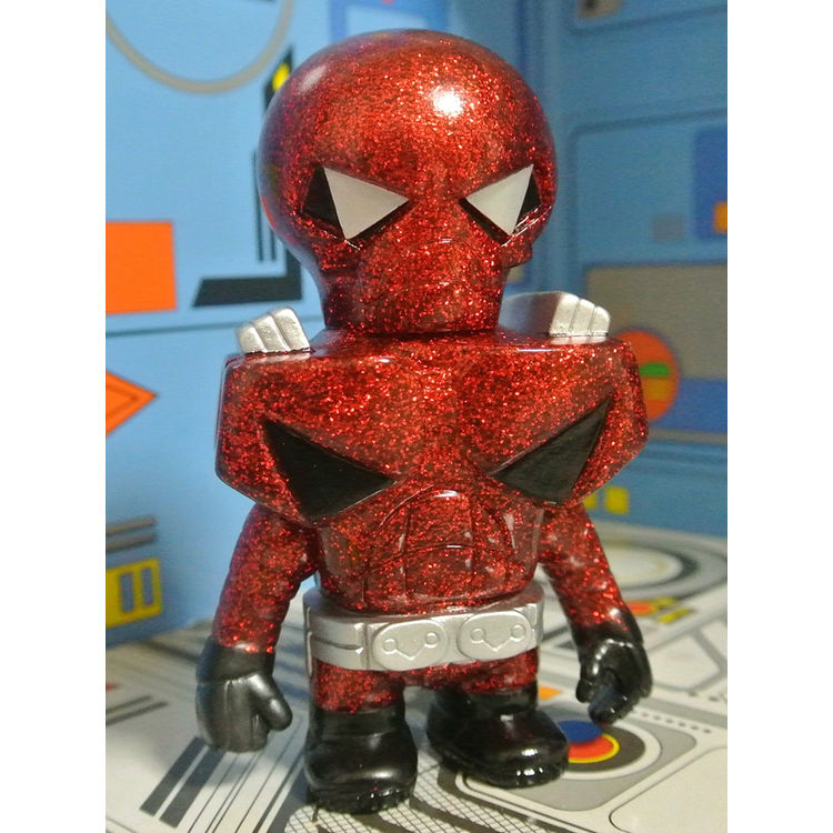 Nibbler Glitter Ranger: Red by Rampage Toys (Jon Malmstedt)