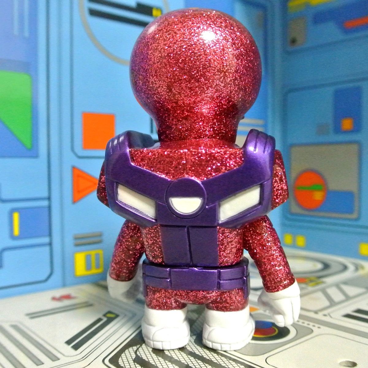 Nibbler Glitter Ranger: Raspberry