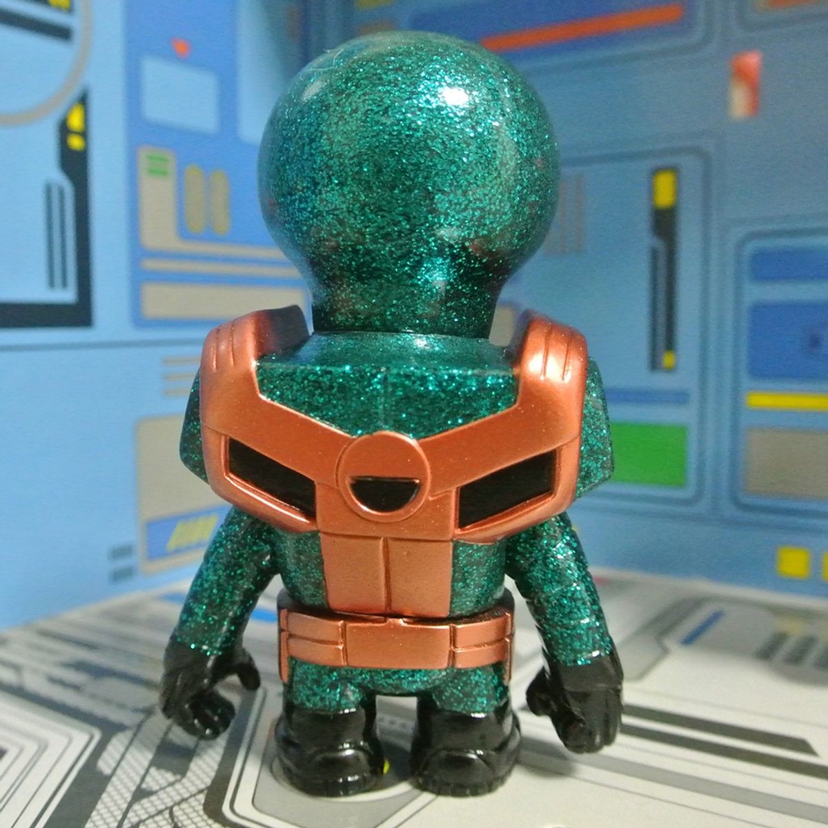 Nibbler Glitter Ranger: Emerald