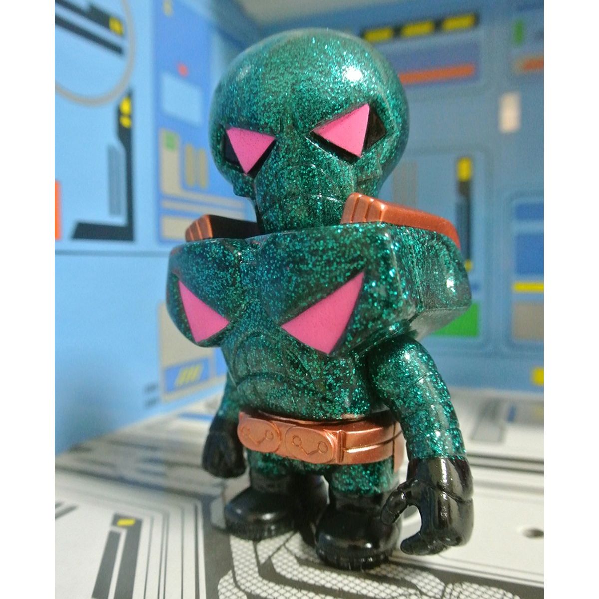 Nibbler Glitter Ranger: Emerald