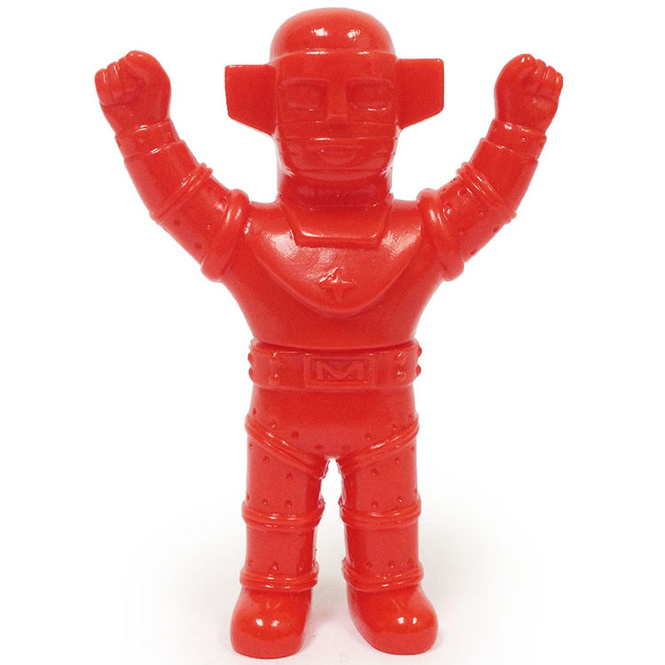 FAKE BARON - Sofubi Mini Unpainted RED by Awesome Toy