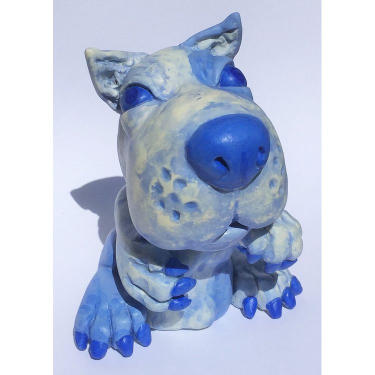 Bully Breed Rescue Pibble (Original Sculpt) by HelloInterloper (Maddie Lamedica)