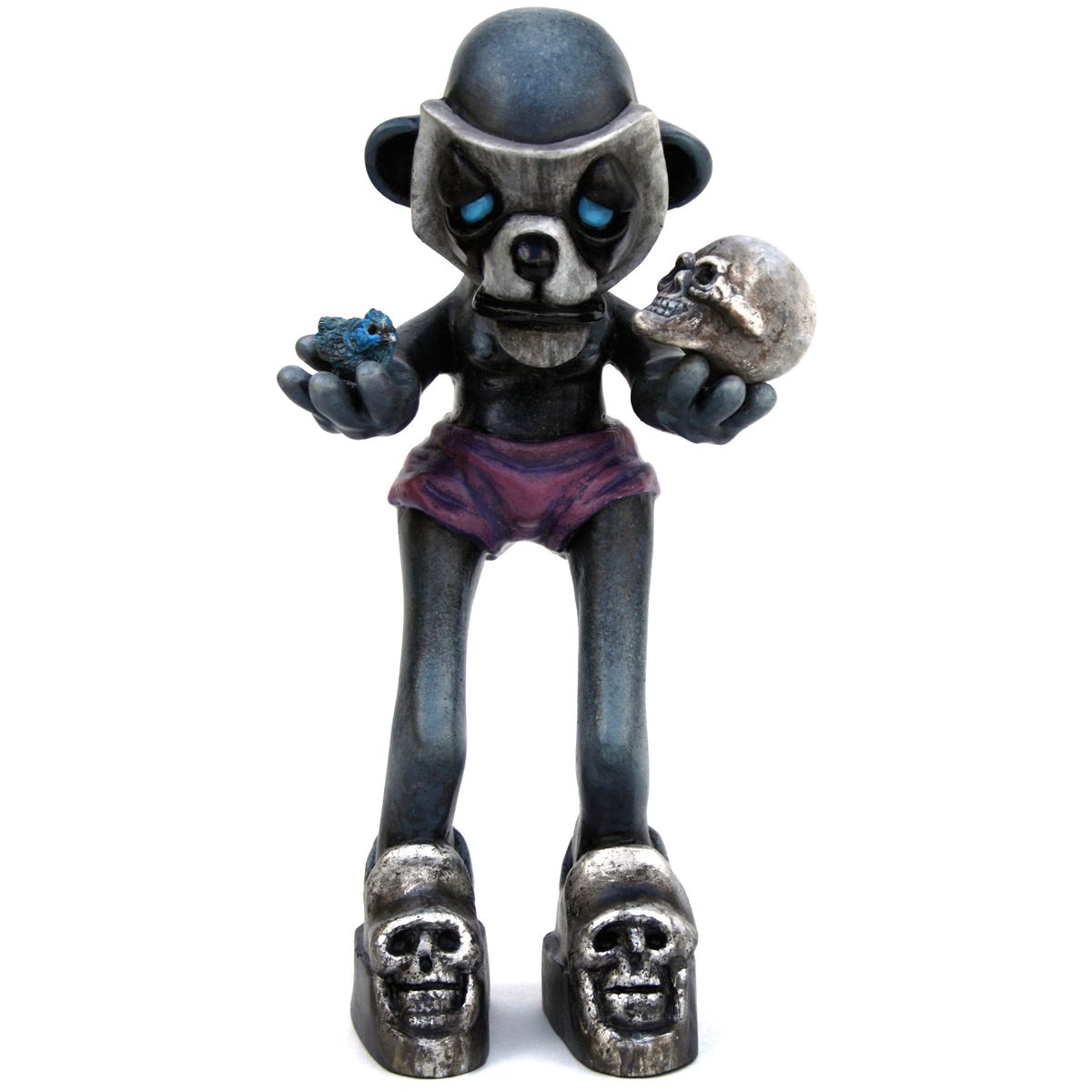 MASKED SALVATION (with skull and bird)