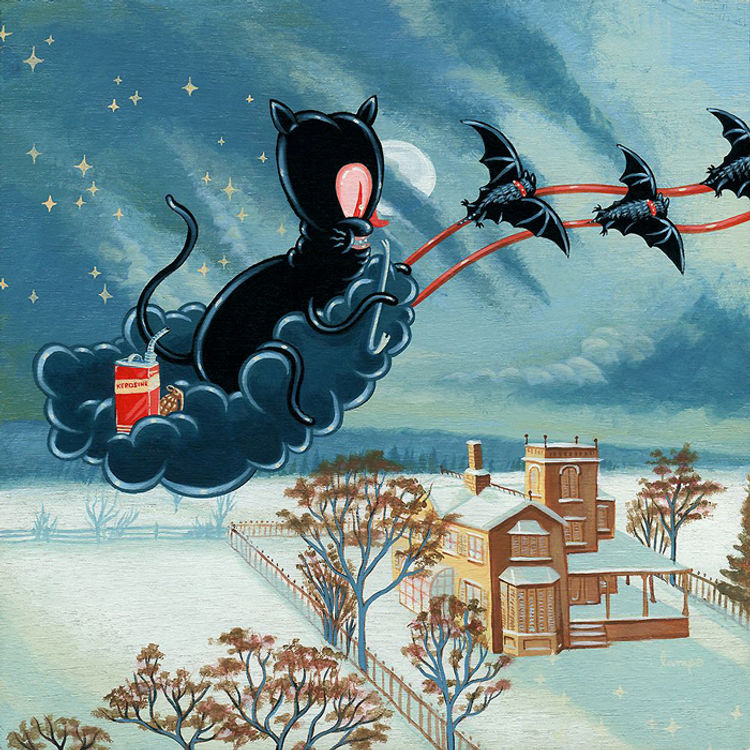 Night Cat by Travis Lampe