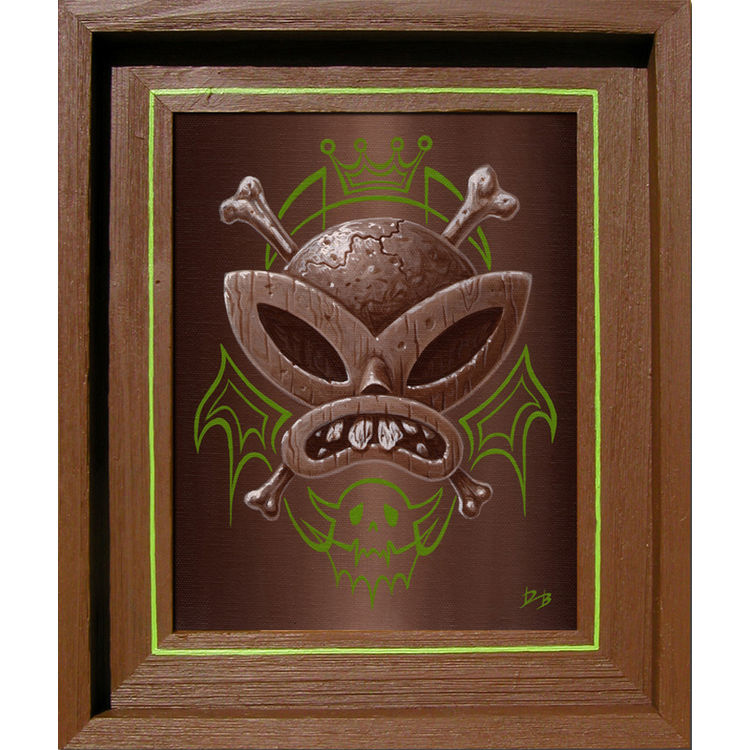 Tiki Head by Dave Burke