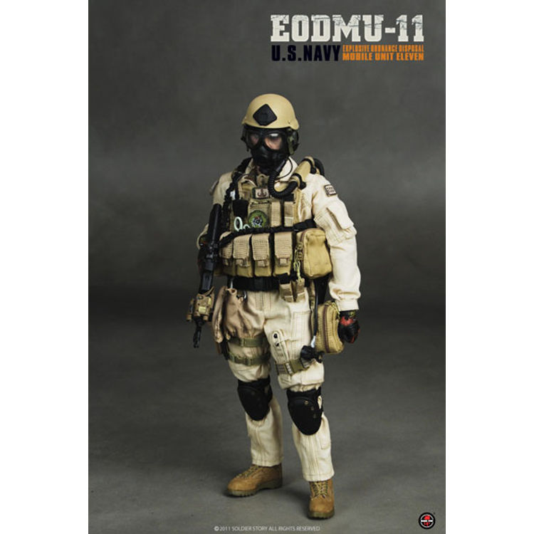 U.S.NAVY EXPLOSIVE ORDNANCE DISPOSAL MOBILE UNIT 11 - SS-055 by Soldier Story
