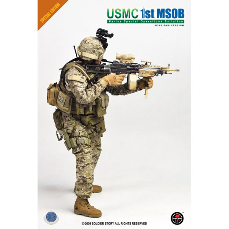 USMC 1st MSOB M249 SAW Version - SS-024 by Soldier Story
