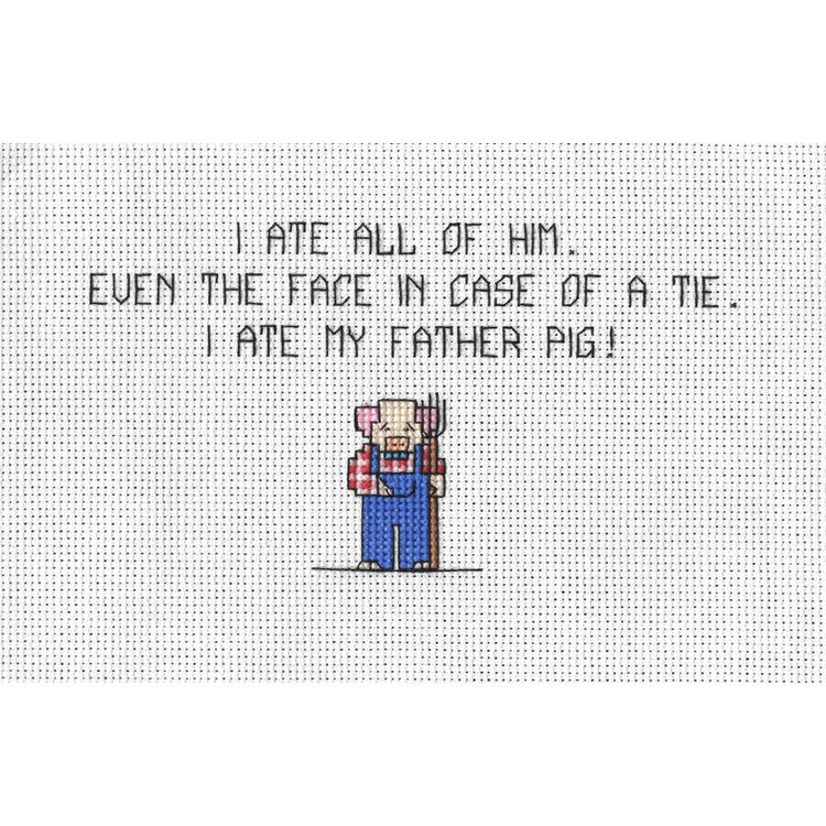 I Ate My Father Pig by Oh Sew Nerdy