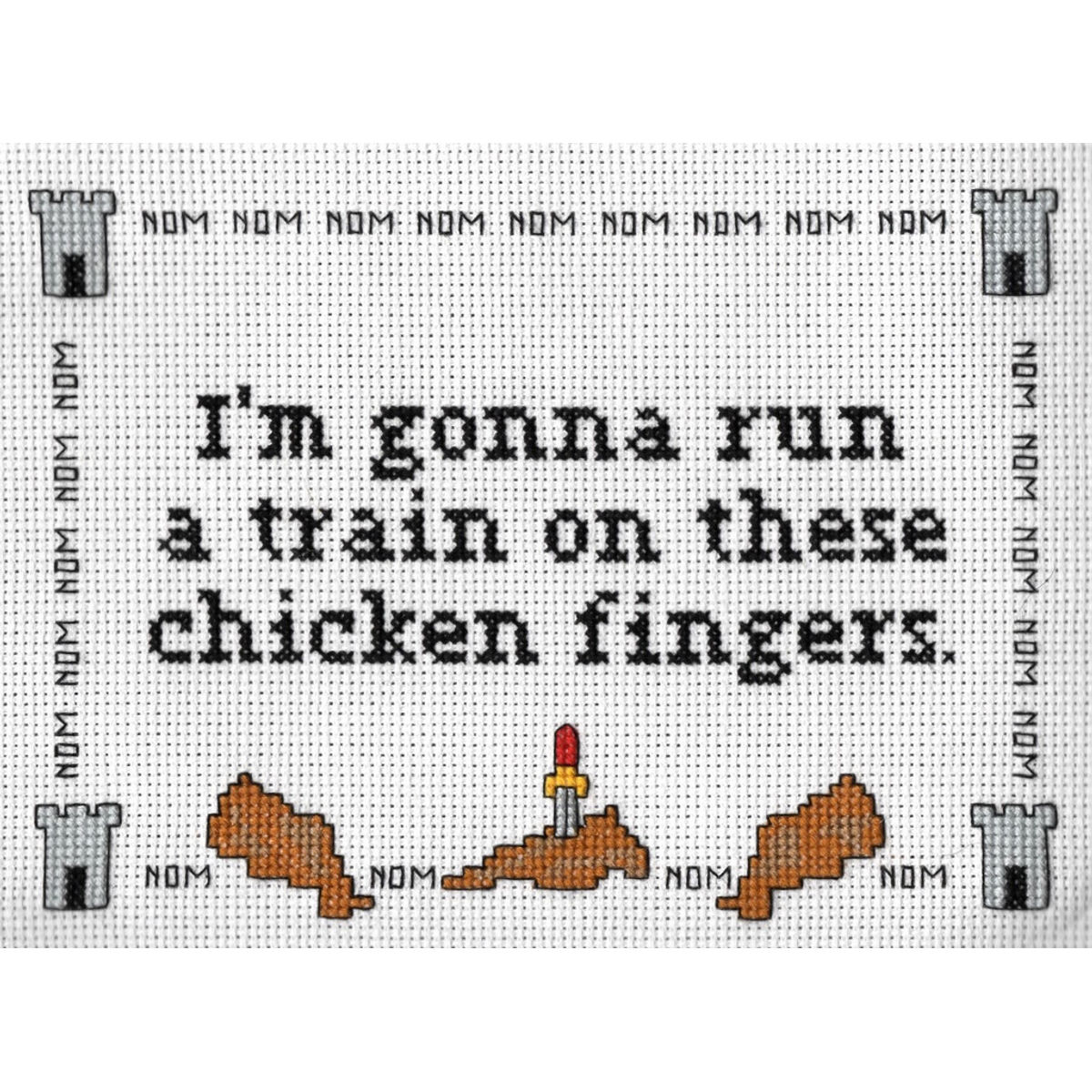 I'm Gonna Run A Train On These Chicken Fingers