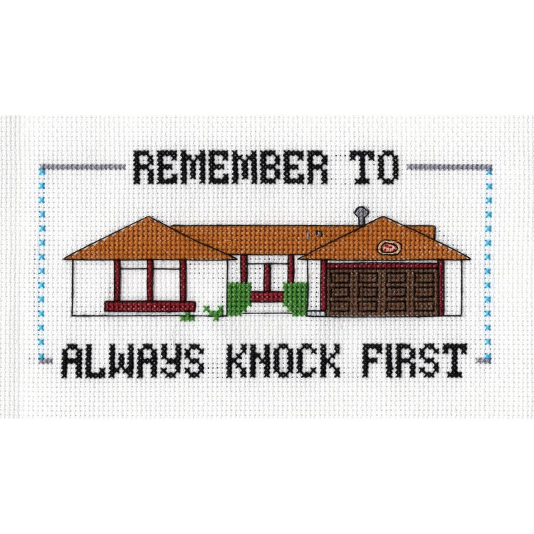 Remember To Always Knock First by Oh Sew Nerdy