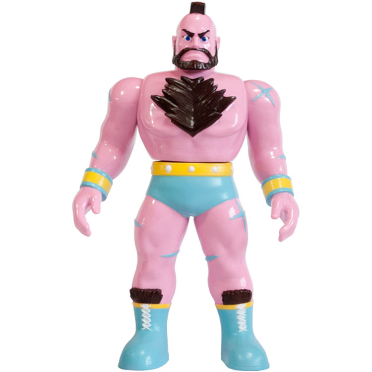 Super Vinyl Collectible STREET FIGHTER SERIES Super Street Fighter Ⅱ ZANGIEF turbo color by Capcom