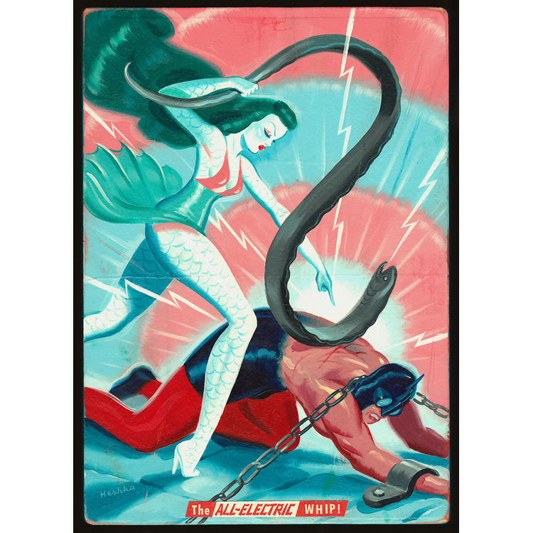 Electric Whip by Ryan Heshka