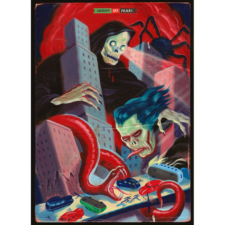 Night of Fear by Ryan Heshka
