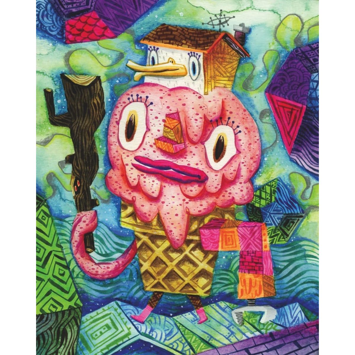 Merrily off to see if the dream was right.