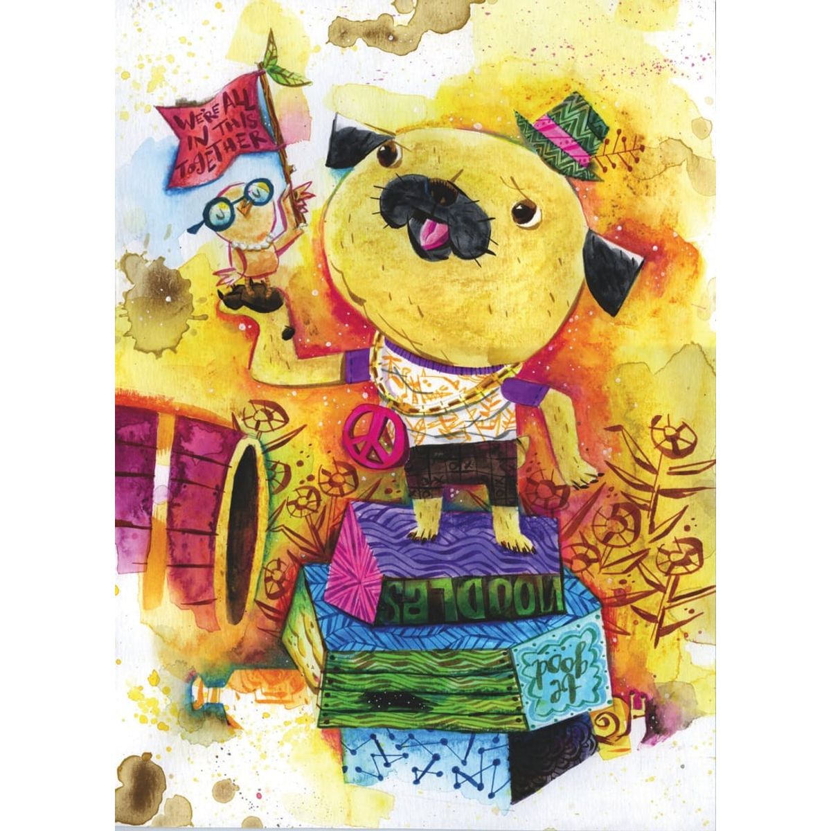 The arrival atop the summit, and not so much a declaration, as a promise.