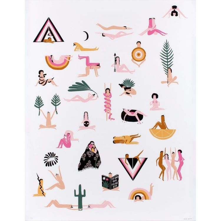 For When You’re Feeling Alive (Print) by Laura Berger