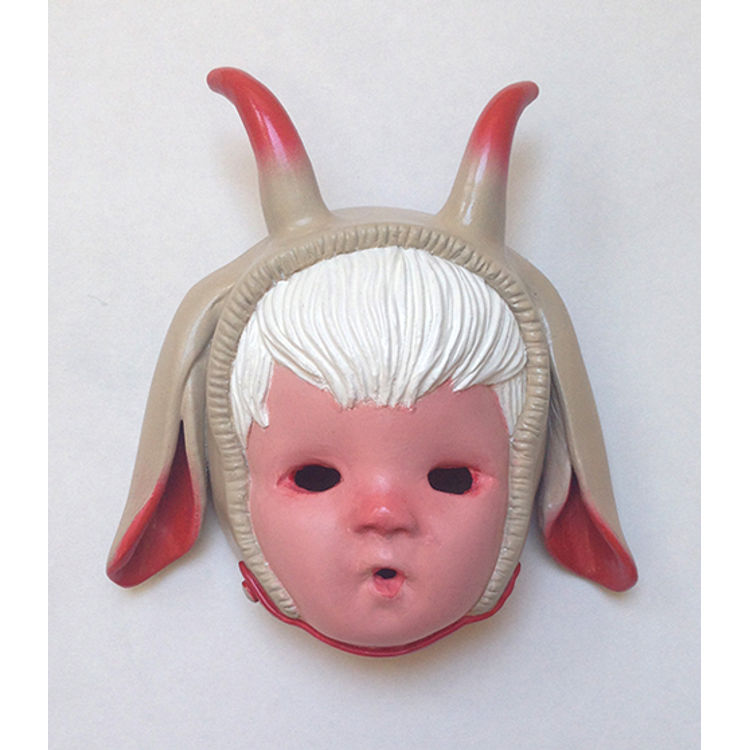 Mask Goat (tan) by Doubleparlour