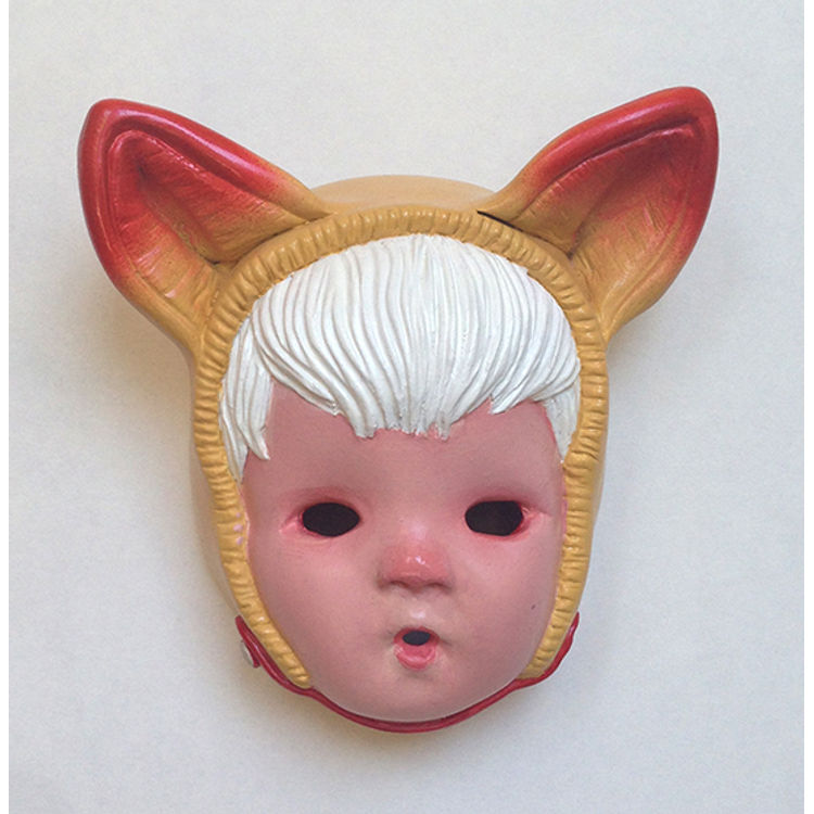Mask Cat (yellow) by Doubleparlour