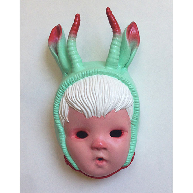 Mask Antelope (mint) by Doubleparlour
