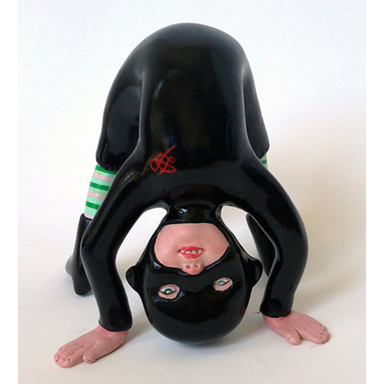 Miette Contortionist no. 2 (green) by Doubleparlour