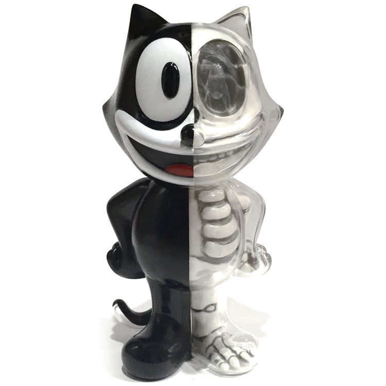Full Color Black Felix the Cat X-Ray by Secret Base