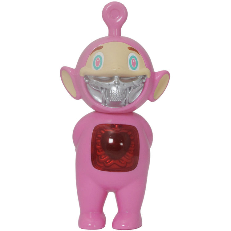 Telegrinnies Pink ( JPS Edition ) normal edt - number 61-200 red chest cover by Ron English