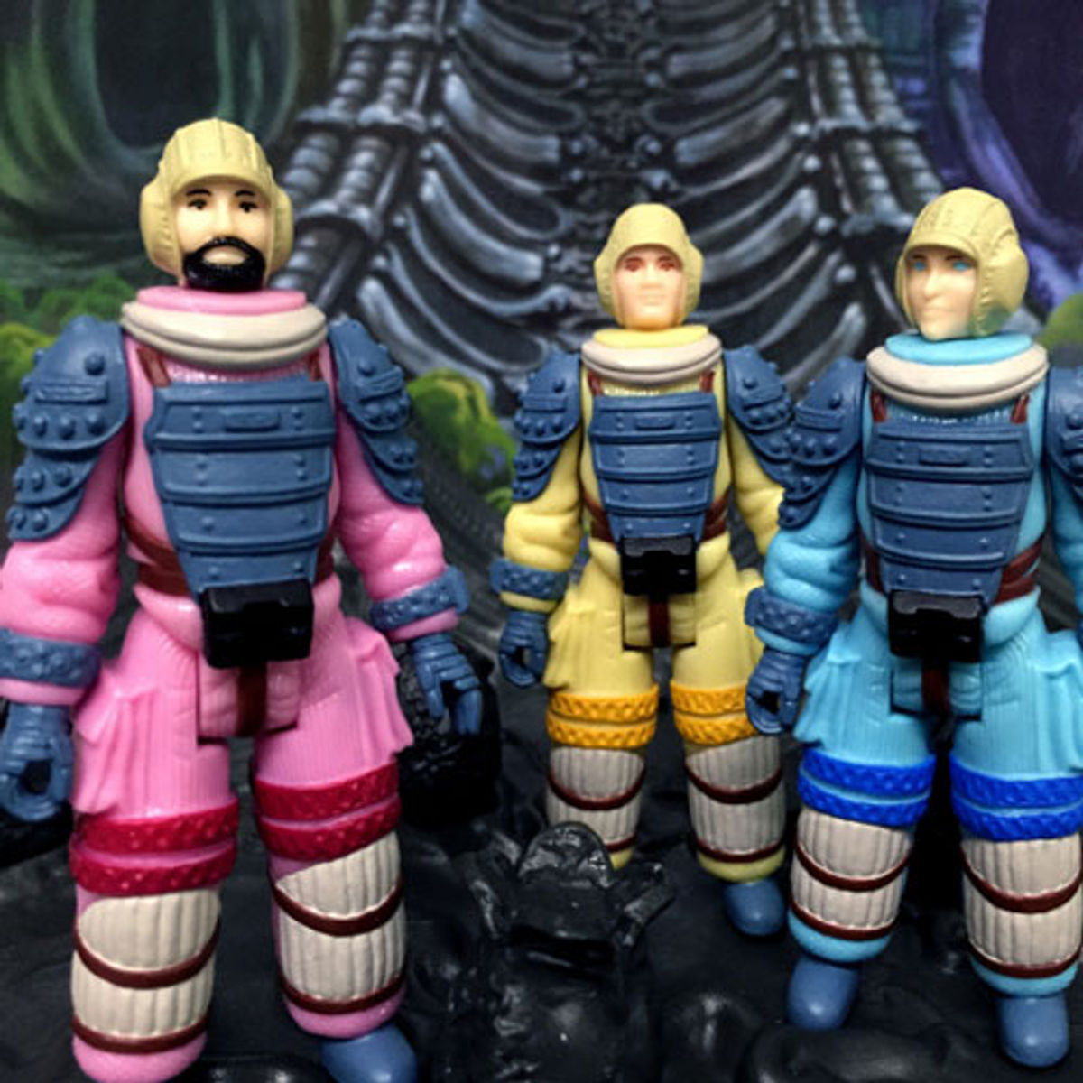 Alien ReAction- Nostromo Crew (3 Pack)