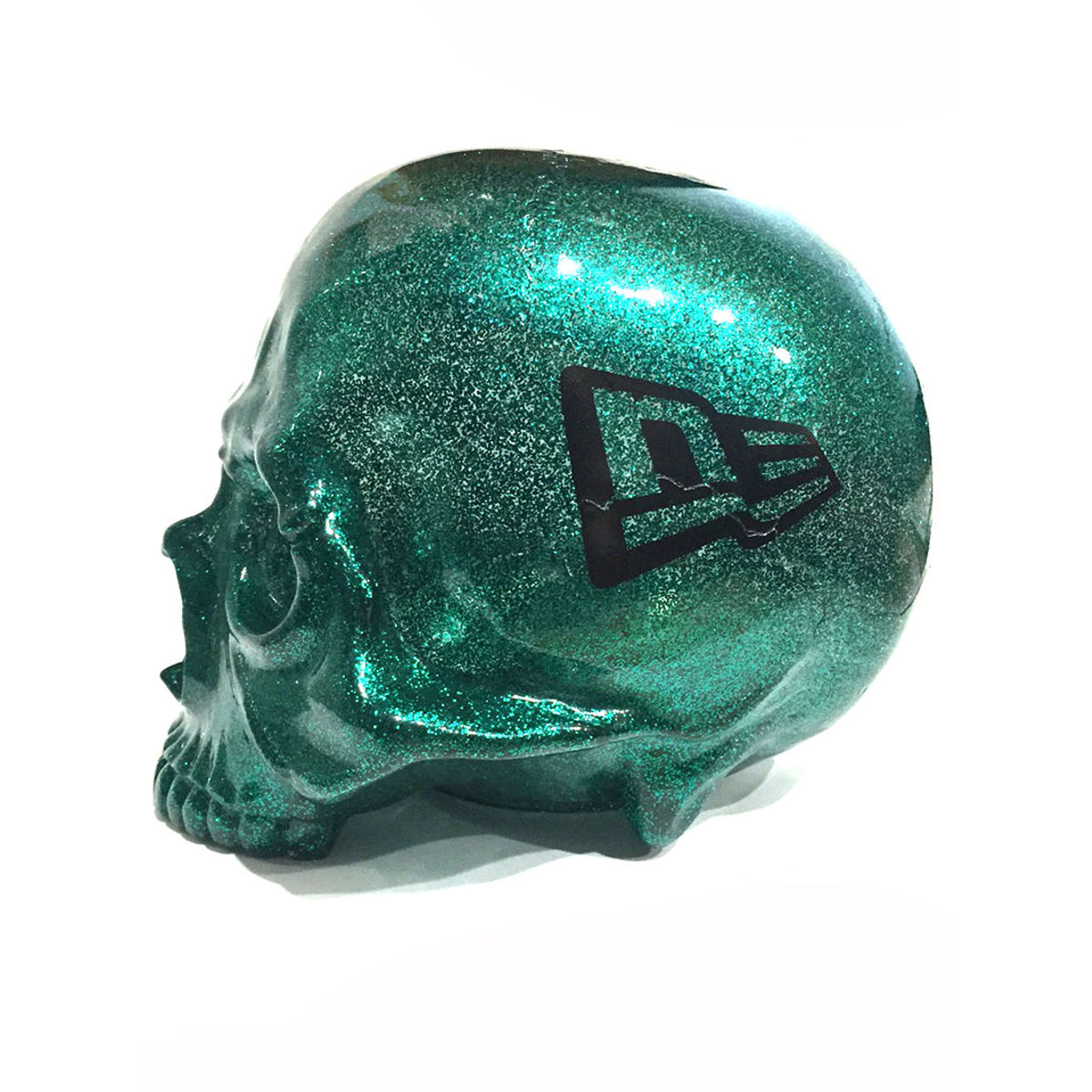MONSTERS AND MADNESS New Era 9FIFTY × SECRETBASE 1/1 SKULL HEAD GREEN RAME SET