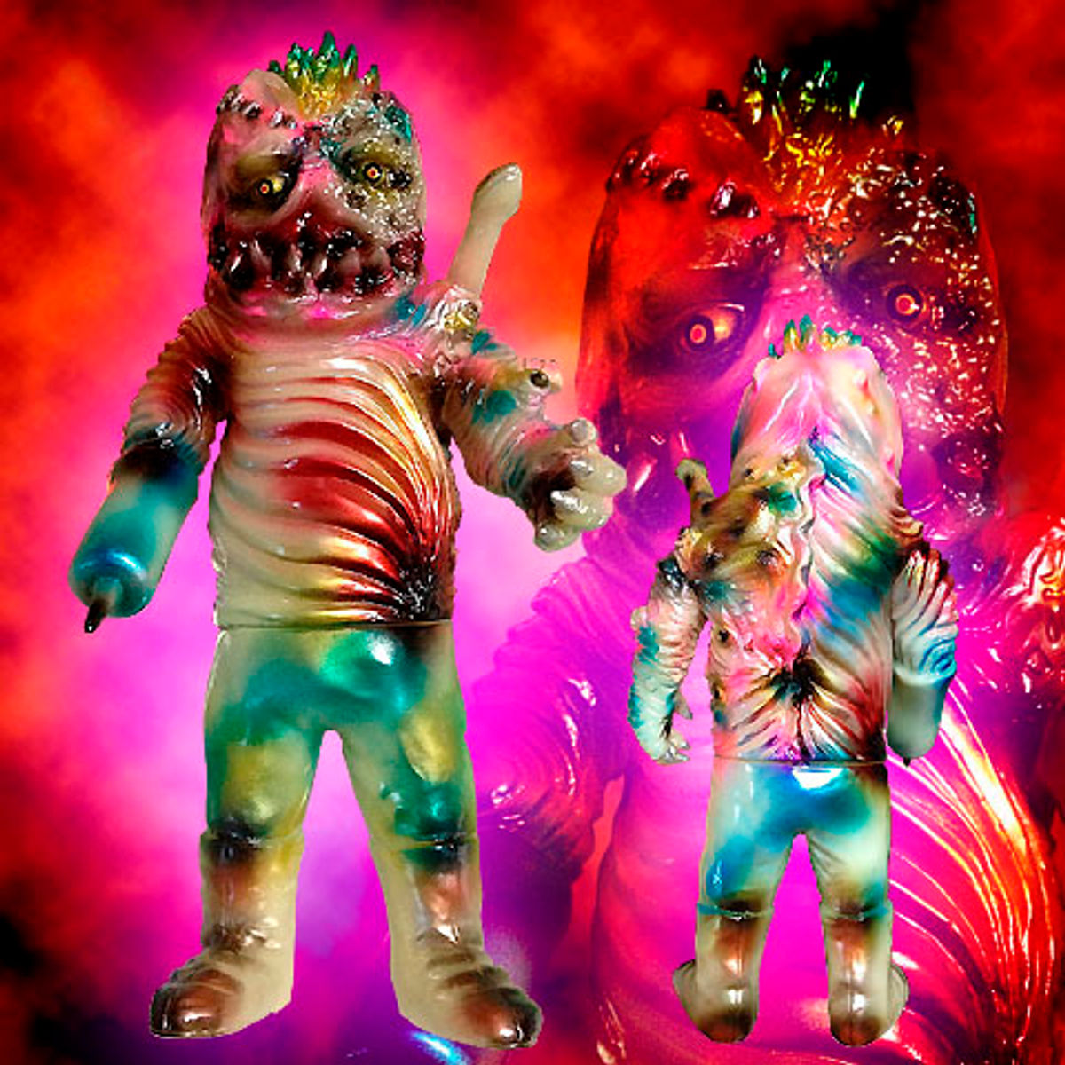 BLObPUS x Yamomaku Chinpira [phosphorescent BLObPUS colored version]