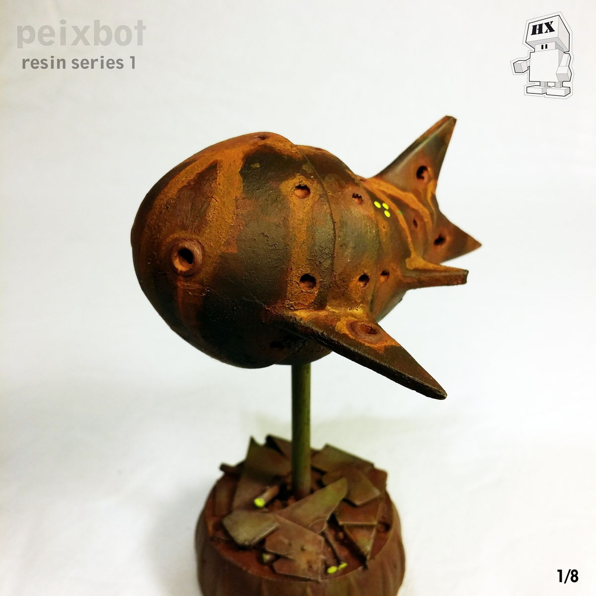 "Peixbot" resin [series 1] custom Nº1