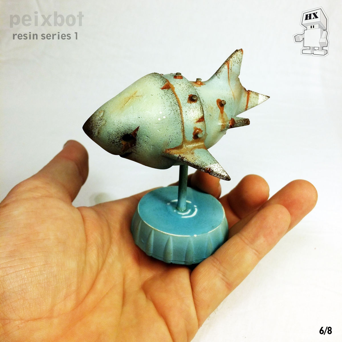 "Peixbot" resin [series 1] custom Nº6