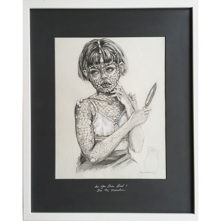 Are You There God, It's Me, Monster(Drawing) by Lori Nelson
