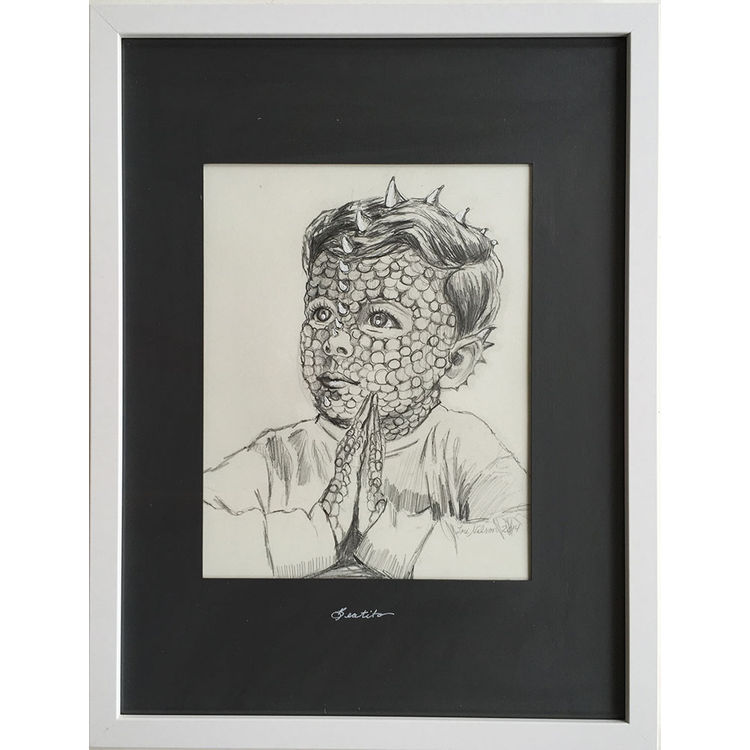 Beatito Drawing by Lori Nelson