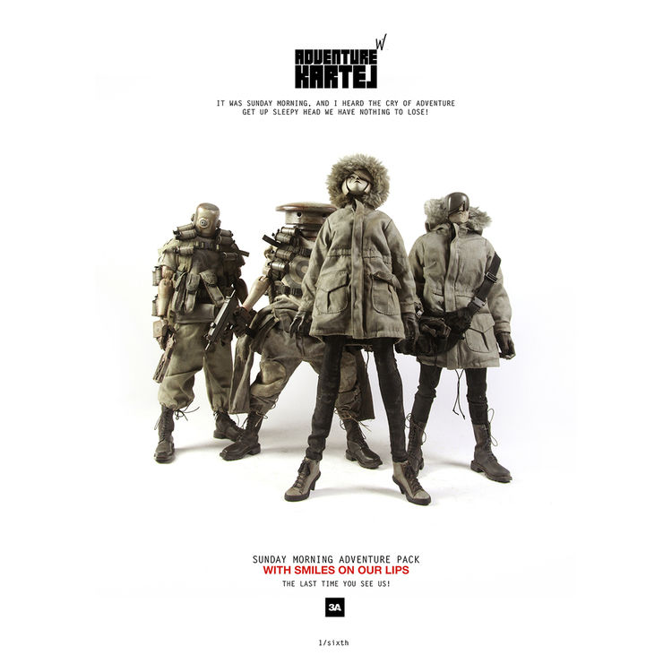 AK SUNDAY MORNING ADVENTURE PACK by Ashley Wood