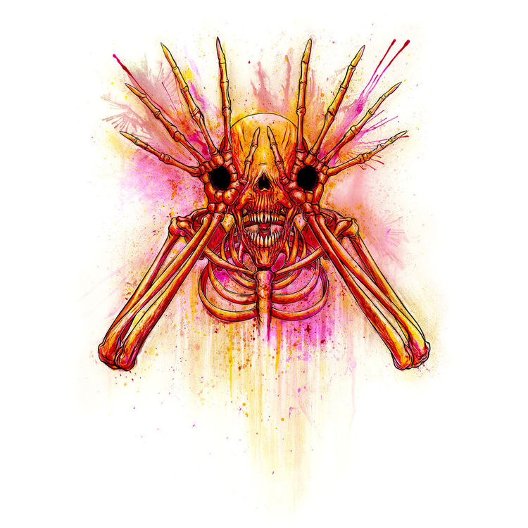 Pale Bones by Alex Pardee