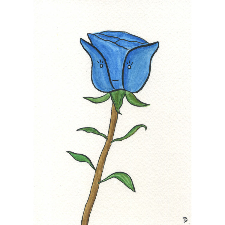 Blue Rose by Dan Goodsell