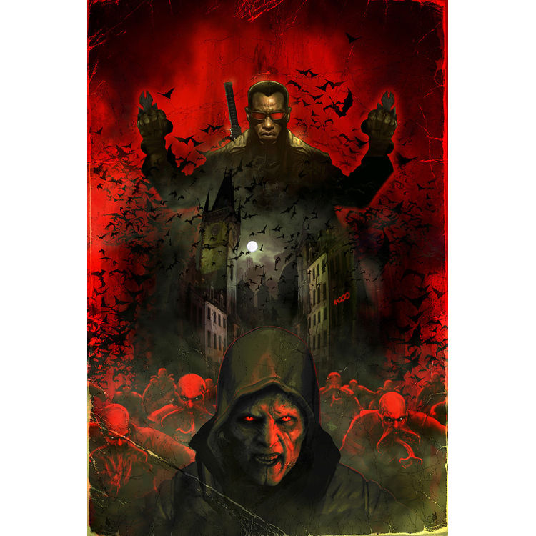 "The Fall of the House of Damaskinos" Wood Print by Dave Wilkins