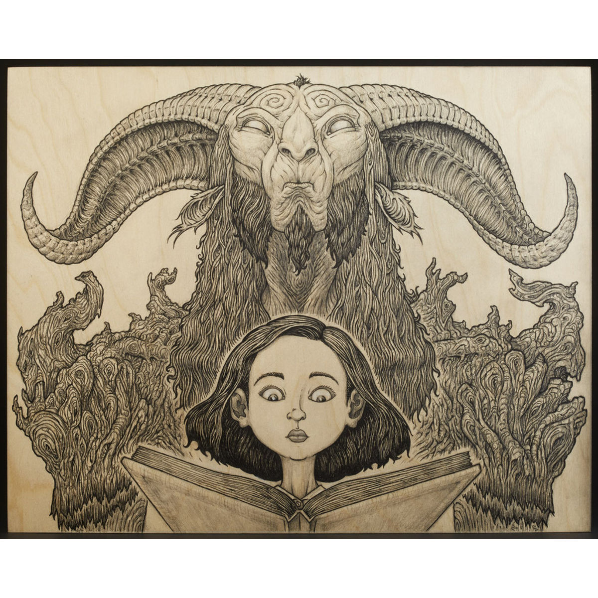 Ofelia and the faun