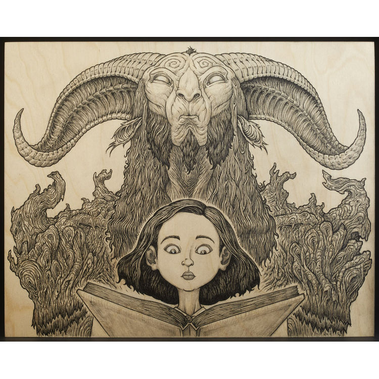 Ofelia and the faun by David igo