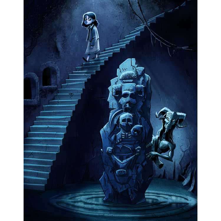 "First Encounter" Wood Print by Eric Gonzalez