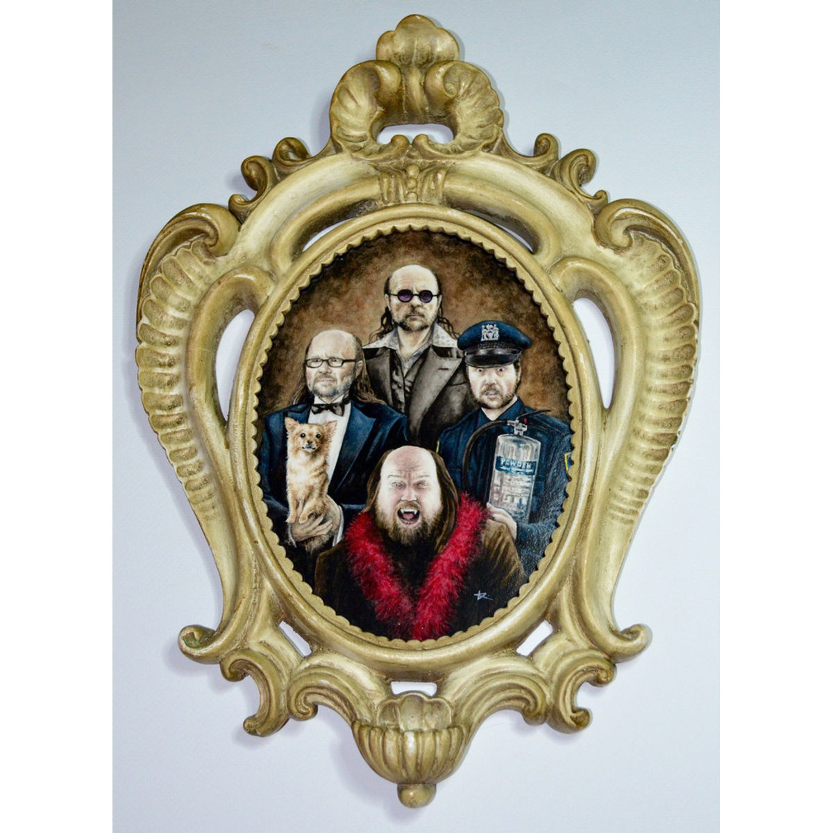 3 Wizened, Distinguished Men, and a Vampire