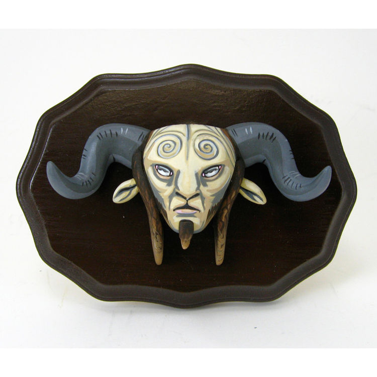 Faun Head by Geoff Trapp